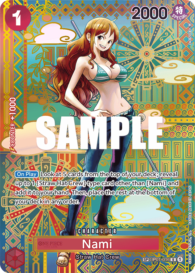 Nami (SP) - Awakening of the New Era - R - OP01-016