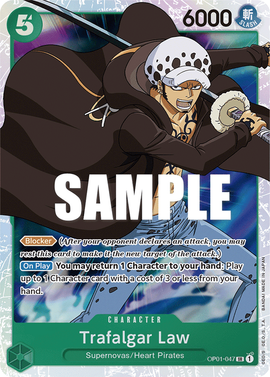 Trafalgar Law (047) - Romance Dawn - SR - OP01-047