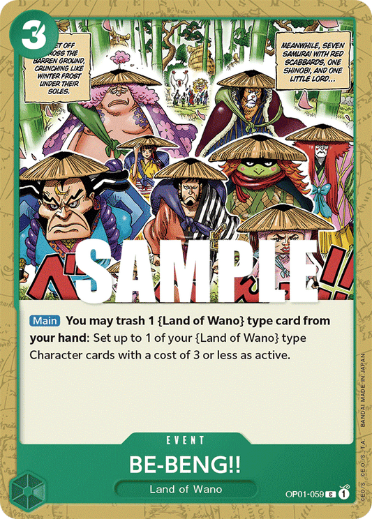 BE-BENG!! - Romance Dawn - C - OP01-059