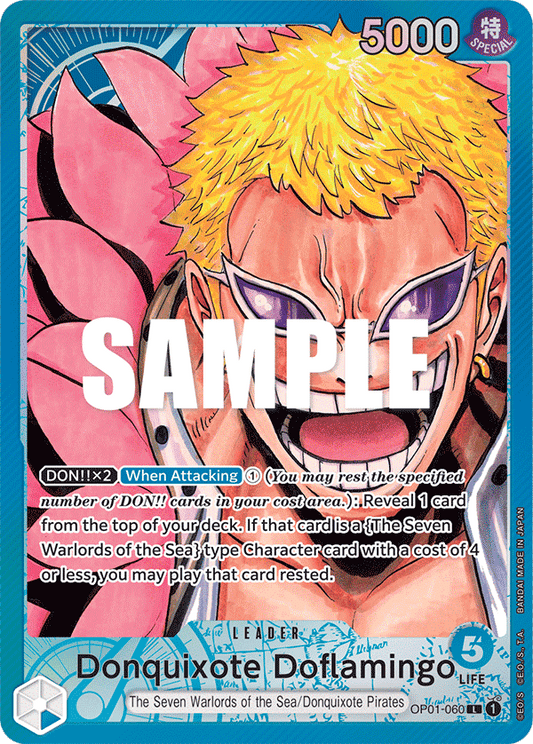 Donquixote Doflamingo (060) (Parallel) - Romance Dawn - L - OP01-060