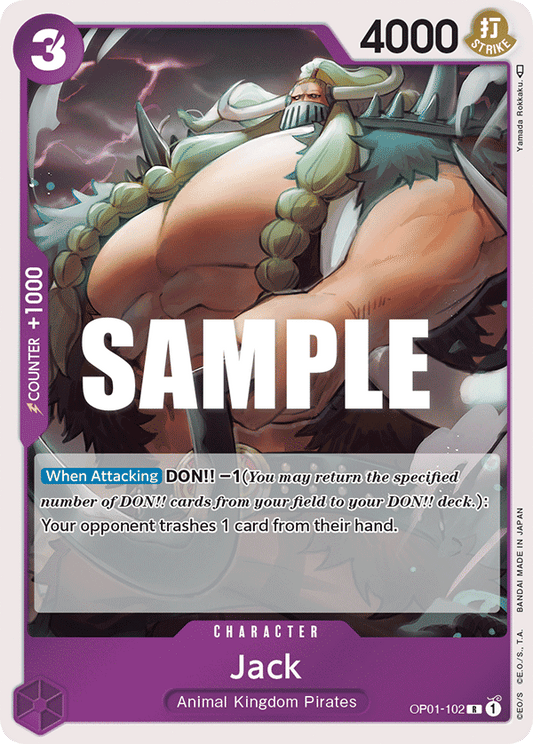 Jack - Romance Dawn - R - OP01-102