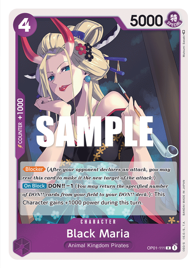 Black Maria - Romance Dawn - R - OP01-111