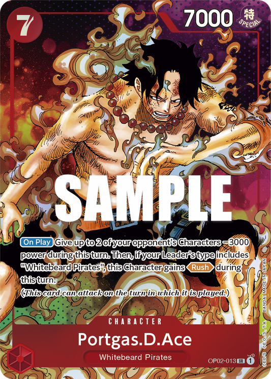 Portgas.D.Ace (Parallel) - Paramount War - SR - OP02-013