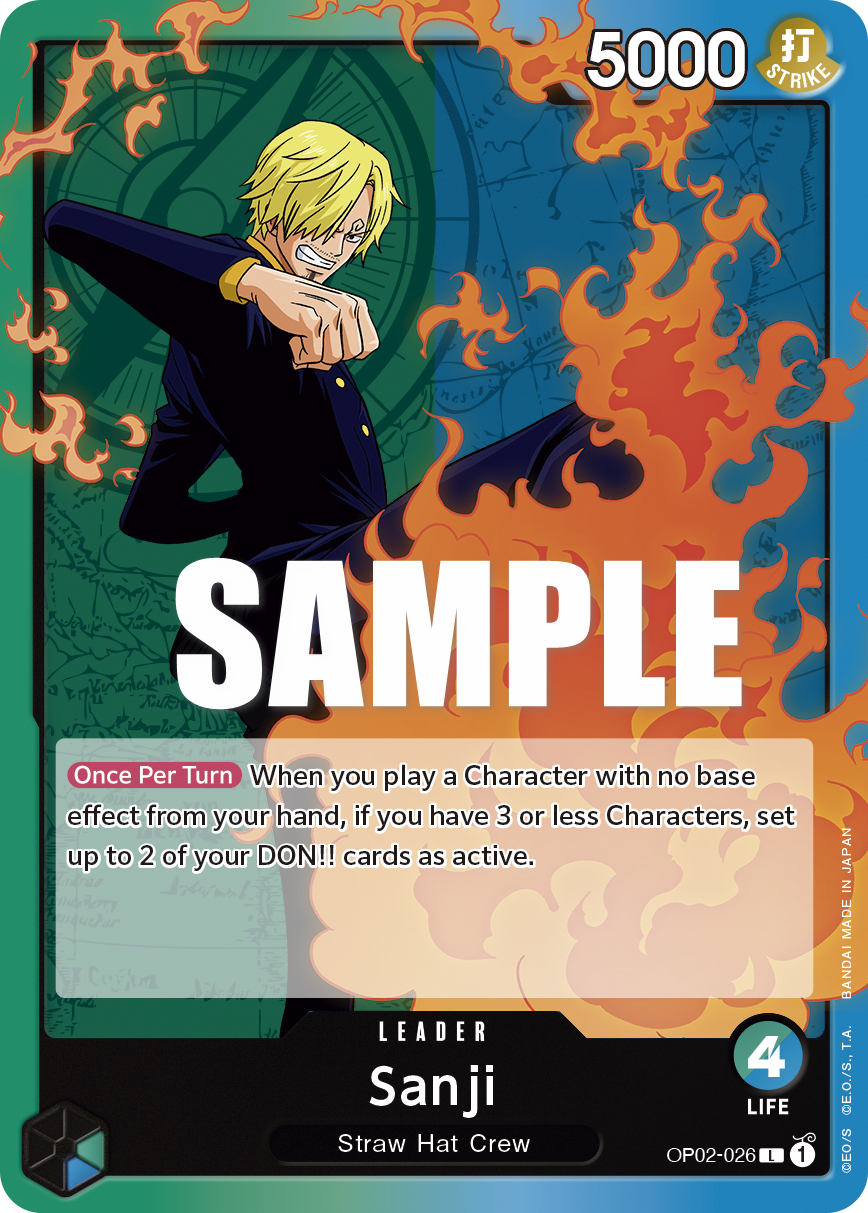 Sanji - Paramount War - L - OP02-026