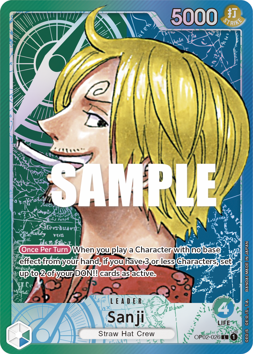 Sanji (Alternate Art) - Paramount War - L - OP02-026