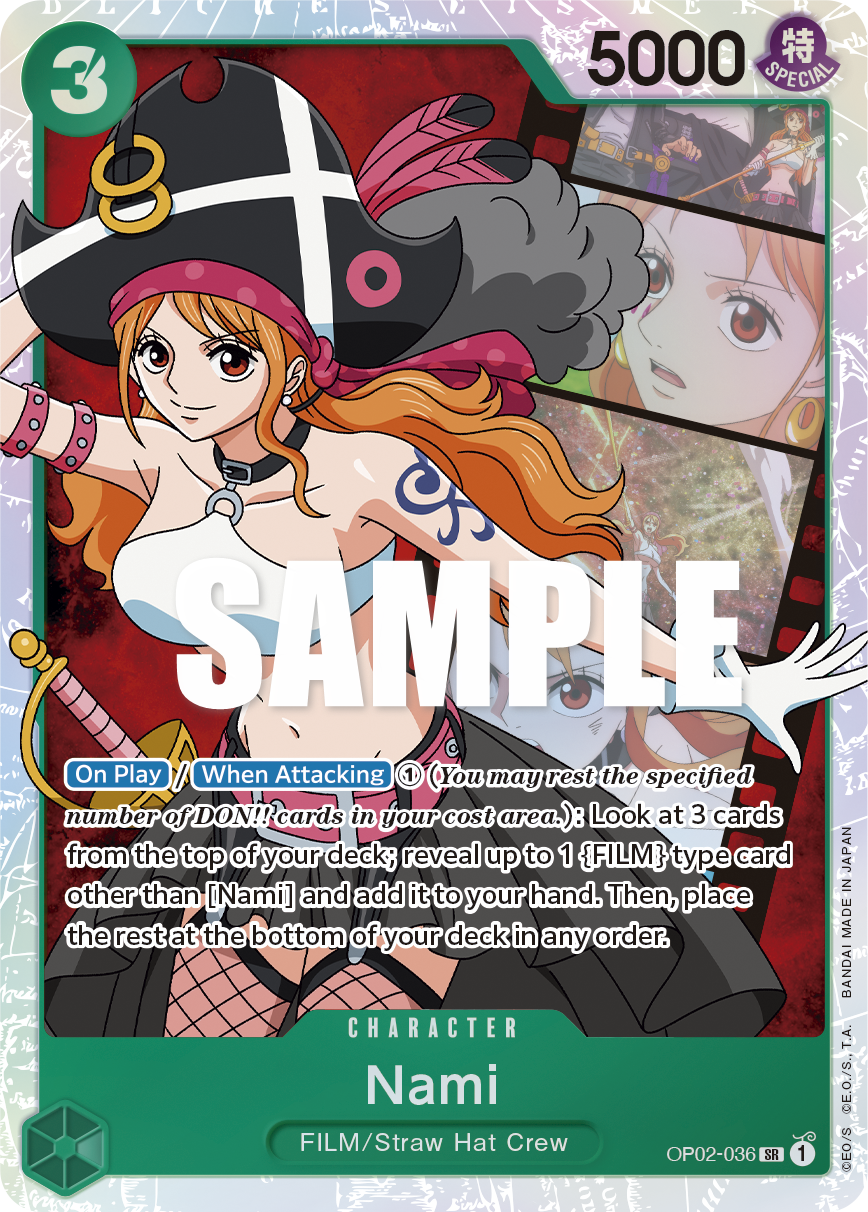 Nami - Paramount War - SR - OP02-036