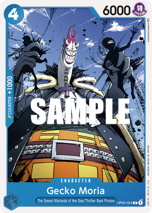 Gecko Moria - Paramount War - C - OP02-054