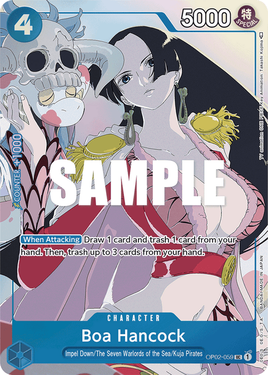 Boa Hancock (Gift Collection 2023) - One Piece Promotion Cards - UC - OP02-059