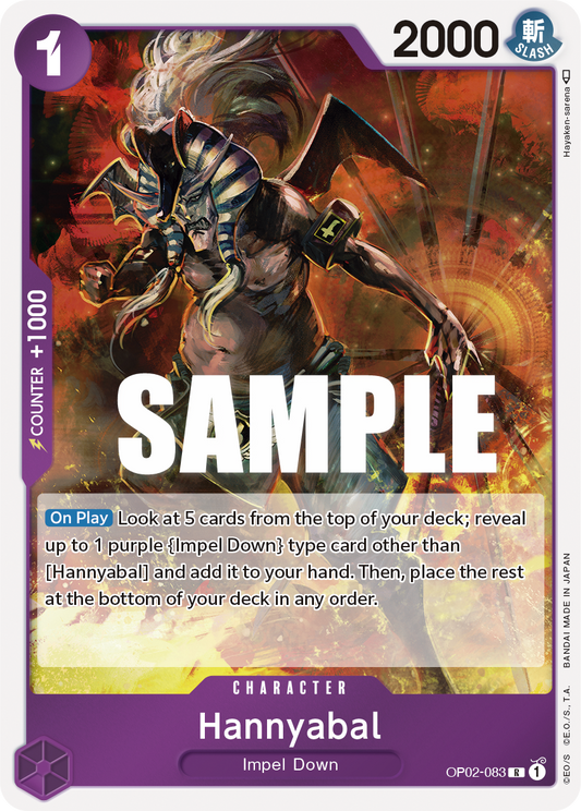 Hannyabal - Paramount War - R - OP02-083