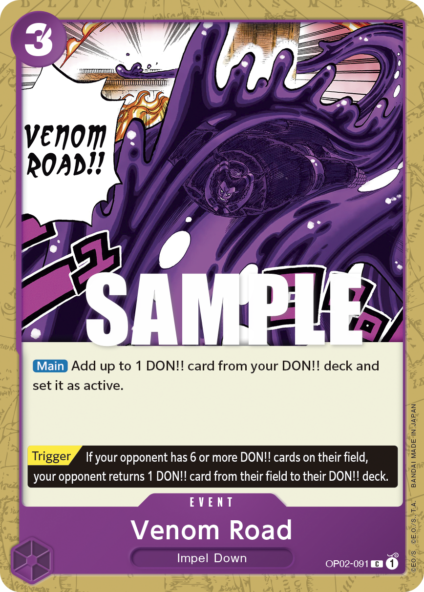 Venom Road - Paramount War - C - OP02-091