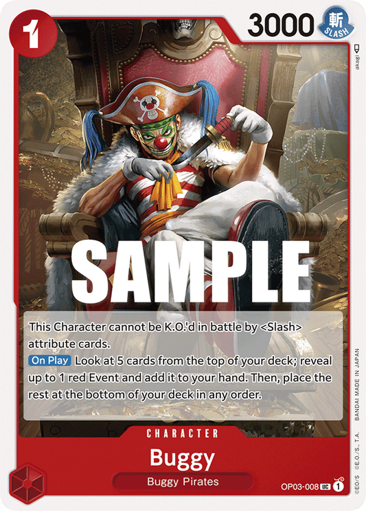 Buggy (008) - Pillars of Strength - UC - OP03-008