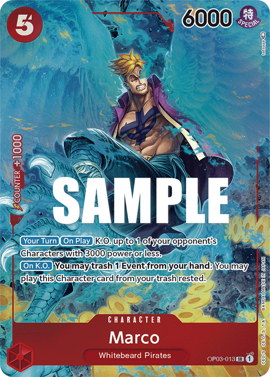 Marco (Alternate Art) - Pillars of Strength - SR - OP03-013