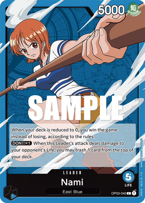 Nami (040) - Pillars of Strength - L - OP03-040