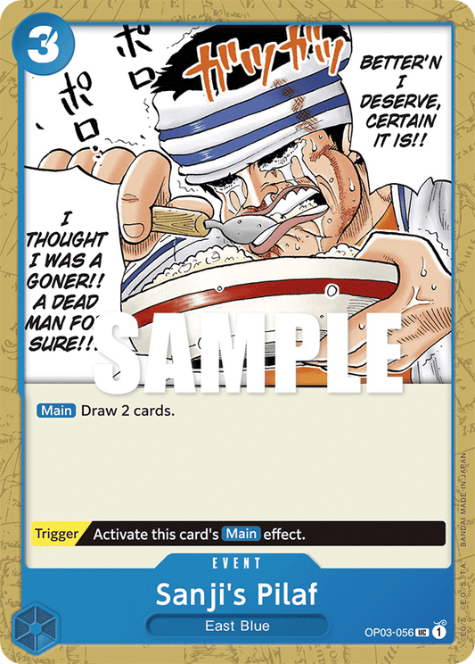 Sanji's Pilaf - Pillars of Strength - UC - OP03-056