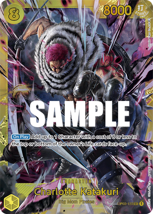 Charlotte Katakuri (123) - Pillars of Strength - SEC - OP03-123