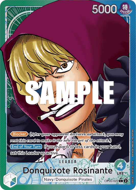 Donquixote Rosinante (022) (Alternate Art) - Awakening of the New Era - L - OP05-022