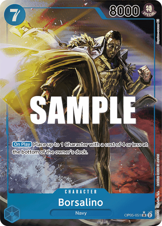 Borsalino (Alternate Art) - Awakening of the New Era - SR - OP05-051