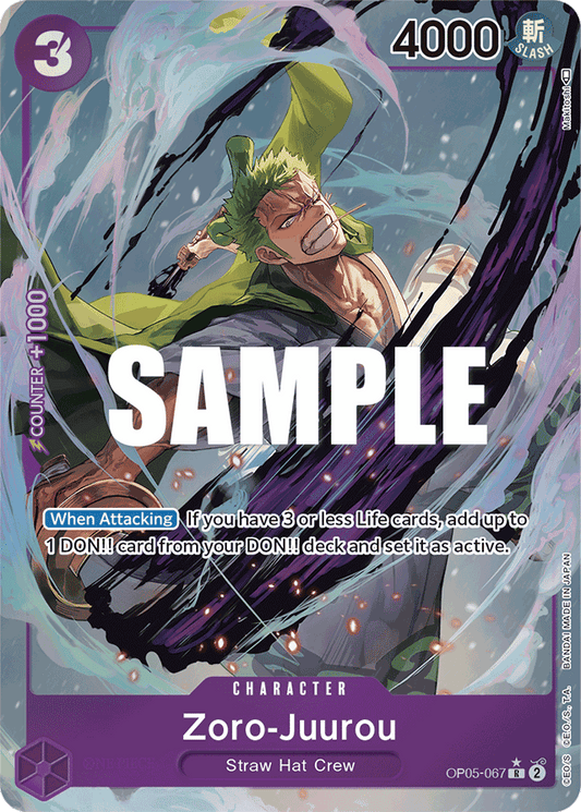 Zoro-Juurou (Alternate Art) - Awakening of the New Era - R - OP05-067