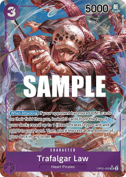 Trafalgar Law (Alternate Art) (069) - Awakening of the New Era - SR - OP05-069