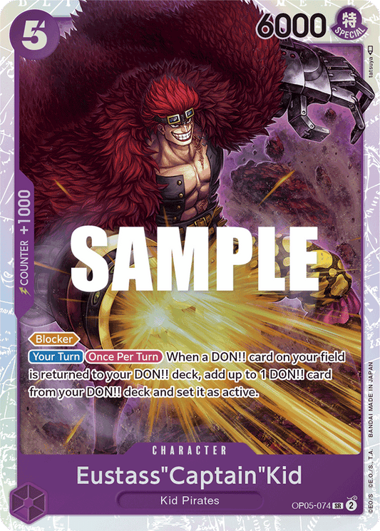 Eustass"Captain"Kid - Awakening of the New Era - SR - OP05-074