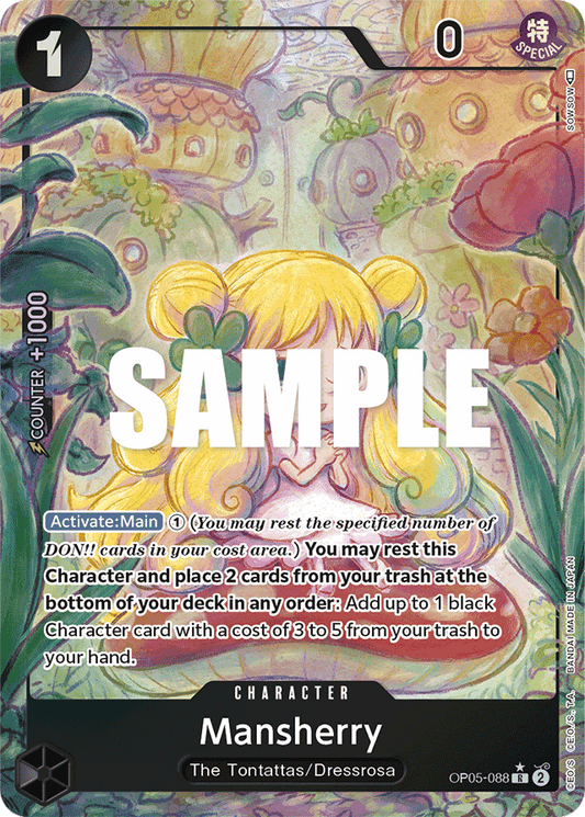 Mansherry (Alternate Art) - Awakening of the New Era - R - OP05-088