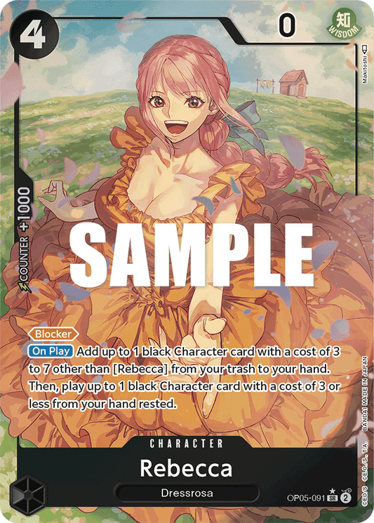 Rebecca (Alternate Art) - Awakening of the New Era - SR - OP05-091