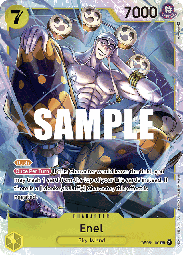 Enel (100) - Awakening of the New Era - SR - OP05-100
