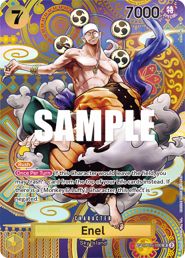 Enel (100) (SP) - Awakening of the New Era - SR - OP05-100