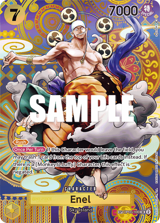 Enel (100) (SP) - Awakening of the New Era - SR - OP05-100