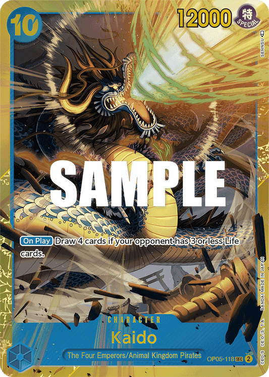 Kaido (118) - Awakening of the New Era - SEC - OP05-118