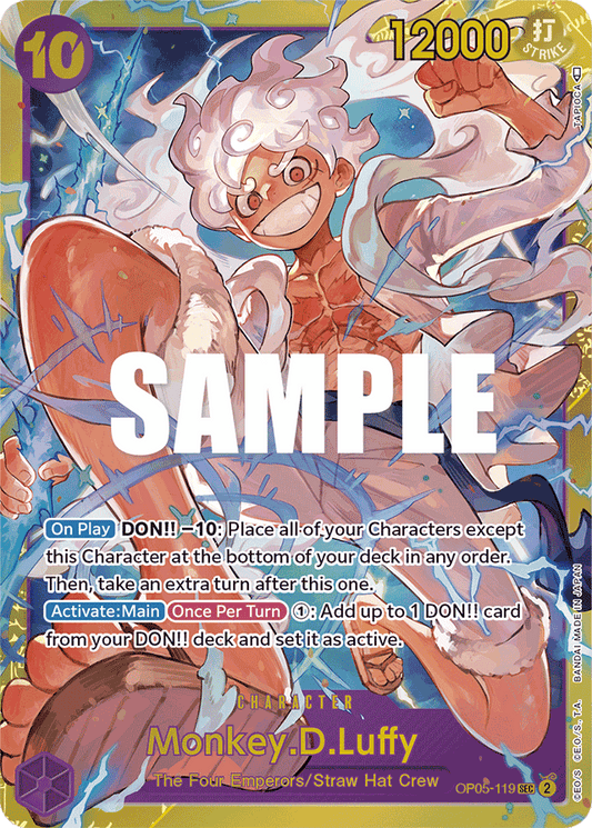 Monkey.D.Luffy (119) - Awakening of the New Era - SEC - OP05-119