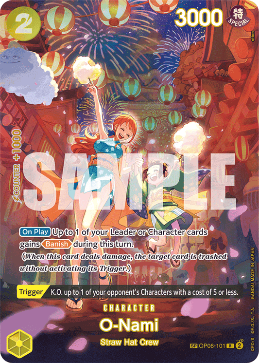 O-Nami (SP) - 500 Years in the Future - R - OP06-101