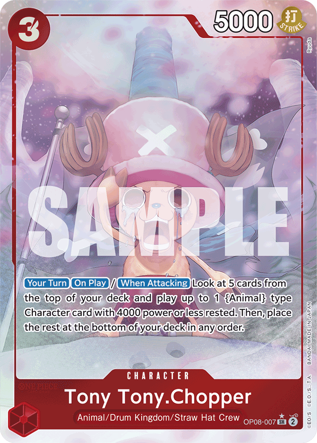 Tony Tony.Chopper (0070) (Parallel) - Two Legends - SR - OP08-007