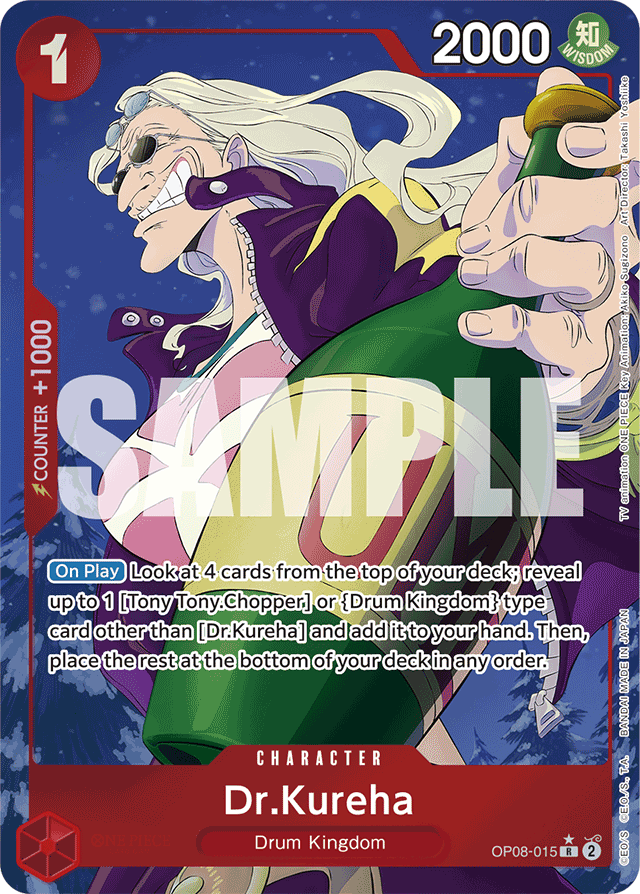 Dr.Kureha (Parallel) - Two Legends - R - OP08-015