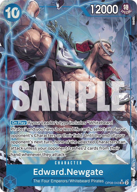 Edward.Newgate (Parallel) - Two Legends - SR - OP08-043