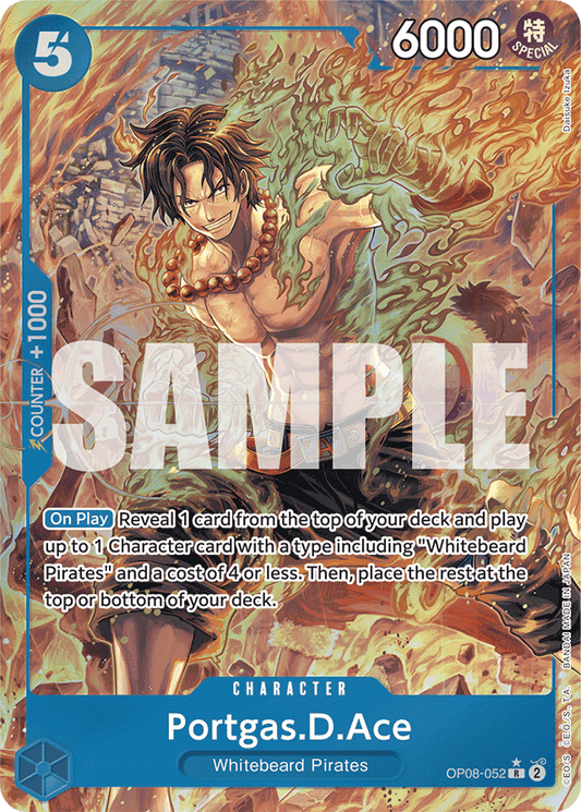 Portgas.D.Ace (Parallel) - Two Legends - R - OP08-052
