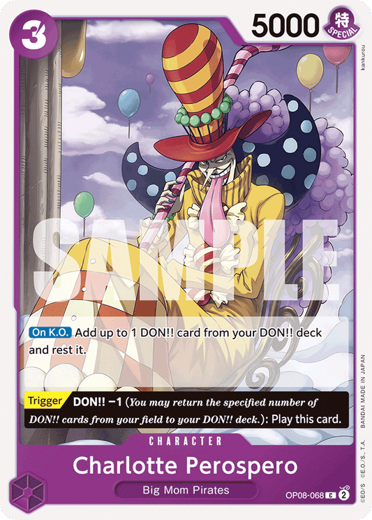 Charlotte Perospero - Two Legends - C - OP08-068