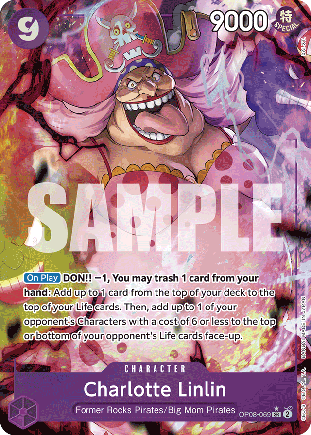 Charlotte Linlin (Parallel) - Two Legends - SR - OP08-069