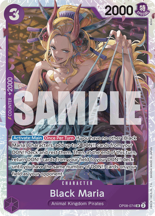 Black Maria - Two Legends - SR - OP08-074
