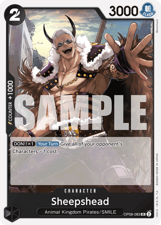 Sheepshead - Two Legends - UC - OP08-083