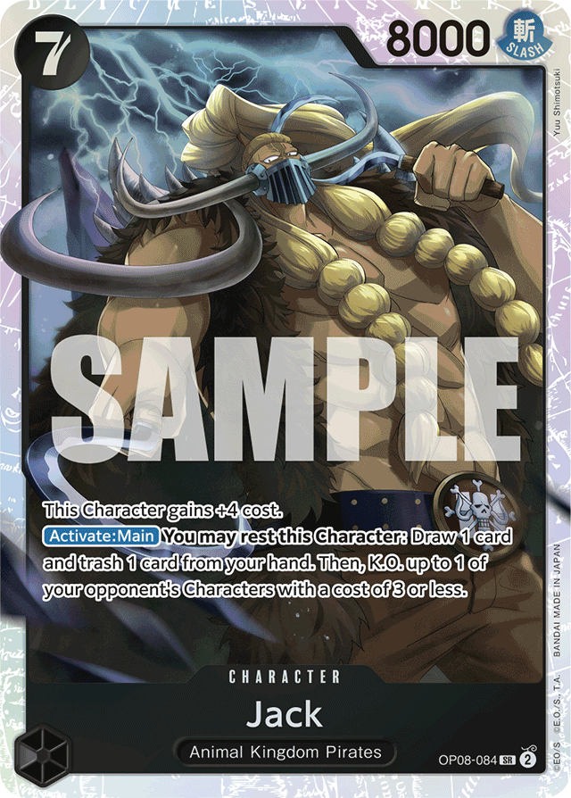 Jack - Two Legends - SR - OP08-084