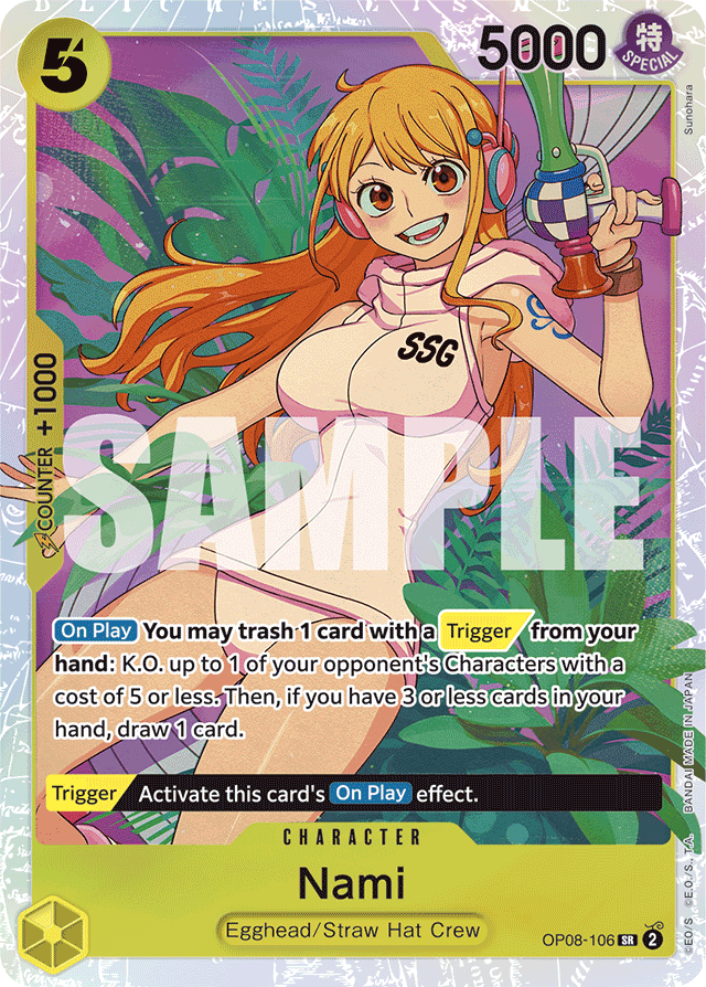 Nami - Two Legends - SR - OP08-106