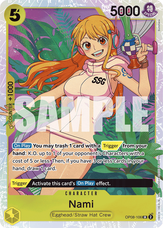 Nami - Two Legends - SR - OP08-106