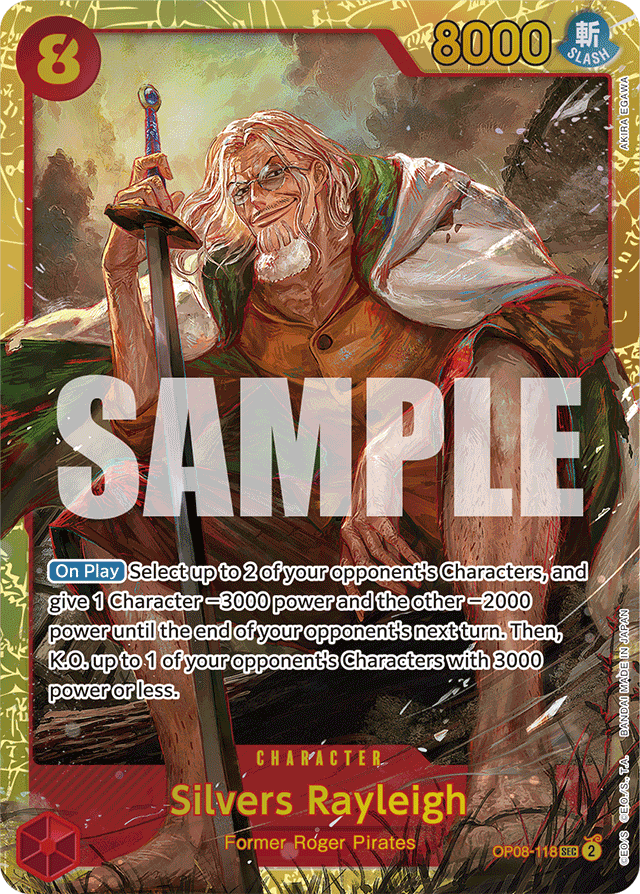 Silvers Rayleigh - Two Legends - SEC - OP08-118