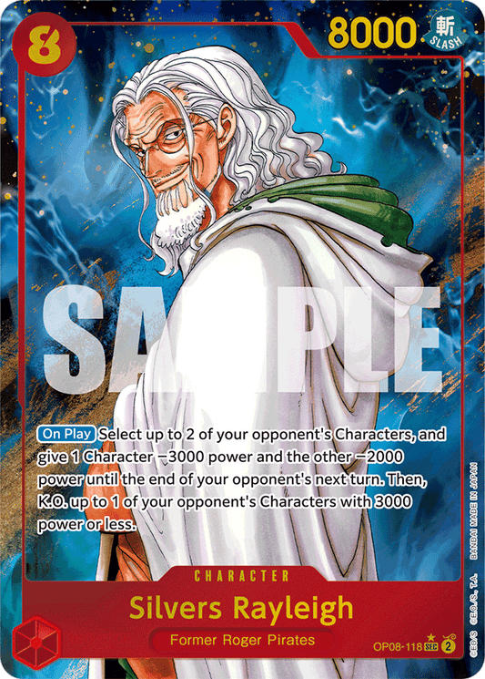 Silvers Rayleigh (Parallel) - Two Legends - SEC - OP08-118