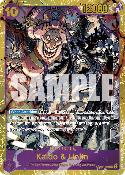 Kaido & Linlin - Two Legends - SEC - OP08-119
