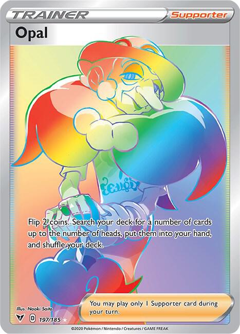 Opal (Secret) - SWSH04: Vivid Voltage - Secret Rare - 197/185