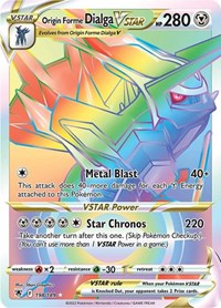 Origin Forme Dialga VSTAR - 198/189 (Secret) - SWSH10: Astral Radiance - Secret Rare - 198/189