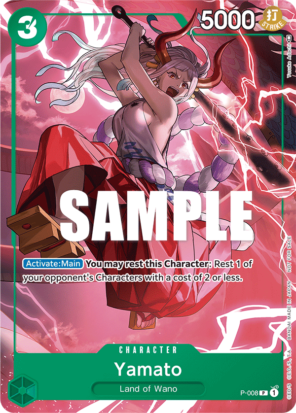 Yamato (Tournament Pack Vol. 1) - One Piece Promotion Cards - PR - P-008