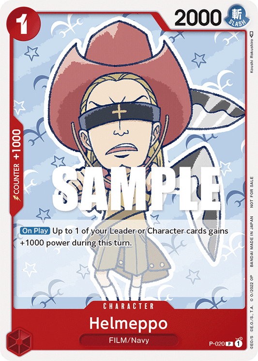 Helmeppo (One Piece Film Red) - One Piece Promotion Cards - PR - P-020